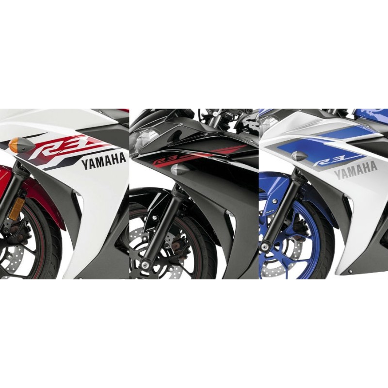 Set Marks Cowling Front Left Yamaha YZF R3 2015