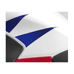 Stripe Rear Left Fuel Tank Honda CBR300R Bicolor White/Red