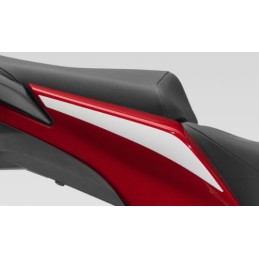 Stripe Rear Right Cover Honda CBR300R Bicolor White/Red