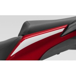 Stripe Rear Left Cover Honda CBR300R Bicolor White/Red