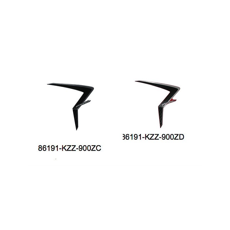 Stripe Front Shroud right Honda CRF 250L Stripe Front Shroud right Honda CRF 250L