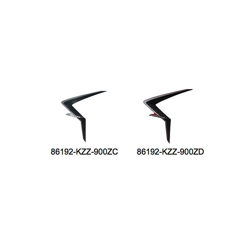 Stripe Front Shroud left Honda CRF 250L Stripe Front Shroud left Honda CRF 250L