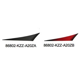 Stripe left rear fender Honda CRF 250M