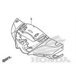 Carénage Contour Optique Honda Sh125 / Sh150