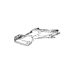 Carénage Flanc Arrière Gauche Kawasaki Z250