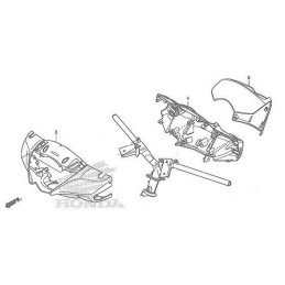 Carénage Contour Compteur Honda Sh125 / Sh150