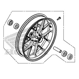 Front Wheel Honda CBR500R