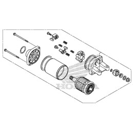 Moteur de Démarreur Honda CBR 650F