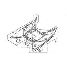 Floor Step Honda Sh125 / Sh150