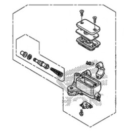 Master Cylinder Front Brake Honda CB500X