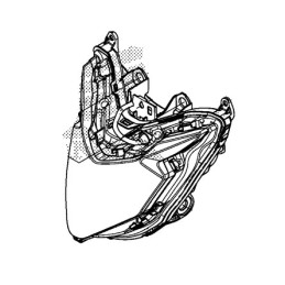 Phare Avant Honda CB500F 2016 2017 2018