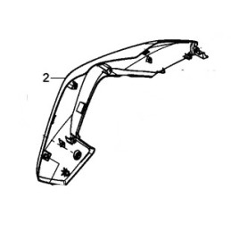 Shroud Right Honda Msx 125 / Grom 125