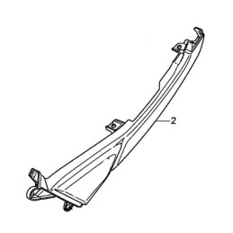 Flanc Arrière Gauche Honda Msx 125 / Grom 125