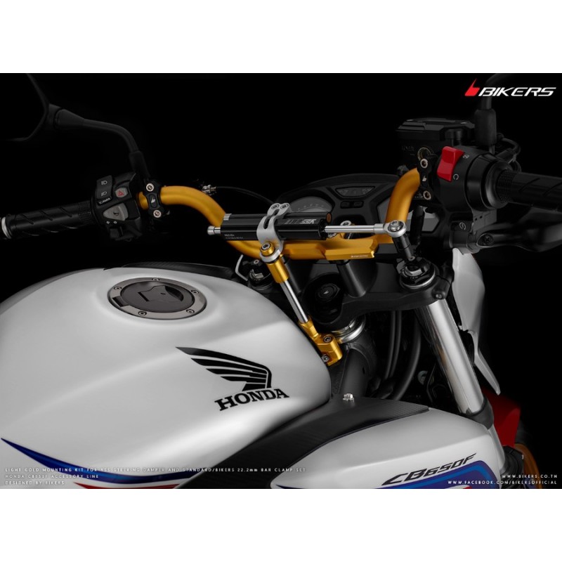 Steering Damper Mounting Kit Bikers Honda CB650F for YSS and OHLINS
