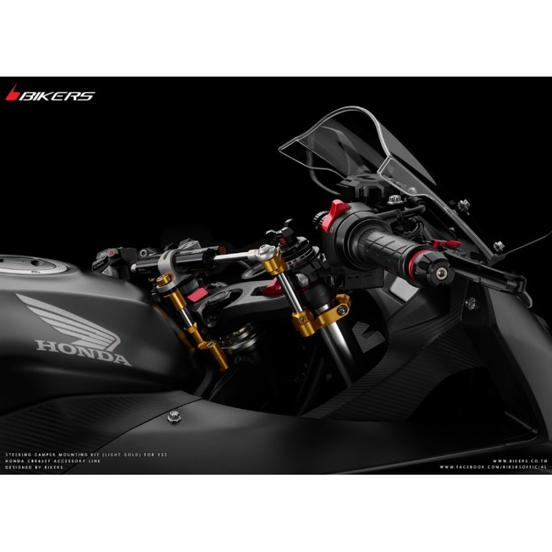 Kit Fixation Amortisseur de Direction Bikers Honda CBR 650F