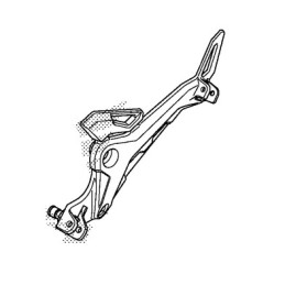 Platine Repose Pied Gauche Honda MSX GROM 125SF