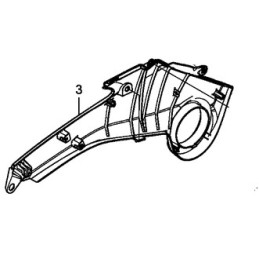 Carénage Central Droit Honda Msx 125 / Grom 125