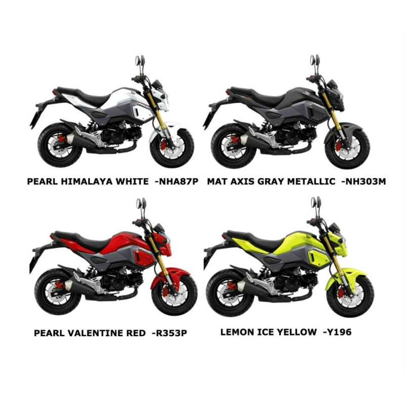 Autocollant Logo Honda MSX GROM 125SF 86771-K26-B00