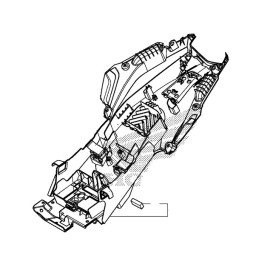 Fender Rear Inner Complete Honda CBR 500R 2016 2017 2018