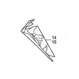 Autocollant Flanc Avant Droit Inférieur Honda CB650F 2016