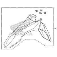 Original Fenders Parts Honda CRF250L