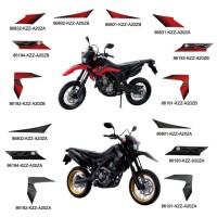  Autocollants Stickers Origine Honda CRF250M