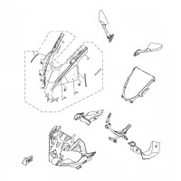 Pièces Carénage Face Avant Origine Yamaha YZF R3 2019 2020 2021 2022 2023