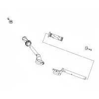 Genuine Spare Handle Bar Parts Yamaha YZF R3 2019 2020 2021
