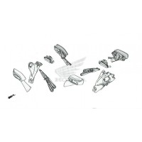 View Mirrors / Handle Parts Forza 125 2018/20