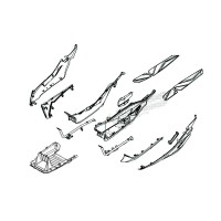 Flancs Inférieur Forza 350 2021 2022