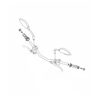 Handle Parts MT-03 2020 2021 2022 2023 2024