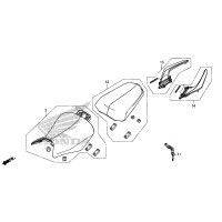 Pièces Selle Poignées Origine Honda CB500F 2013 2014 2015