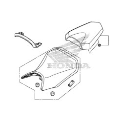 Original Seat Parts Honda CB 500 HORNET 2024 2025