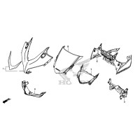 Front Cowling CBR500R