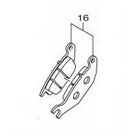 Genuine Spare Brake Pad Lever Parts Yamaha Tricity 125 2014 2015