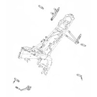 Pièces Repose Pied Origine Yamaha YZF R15 2014 2015 2016