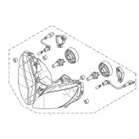 Pièces Phare Clignotants Origine Yamaha YZF R15 2014 2015 2016