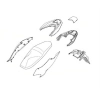 OEM Genuine Rear Parts Honda PCX 125/150 2018 2019 2020